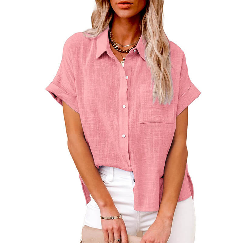 Miraqua - Timeless Button-Up Blouse