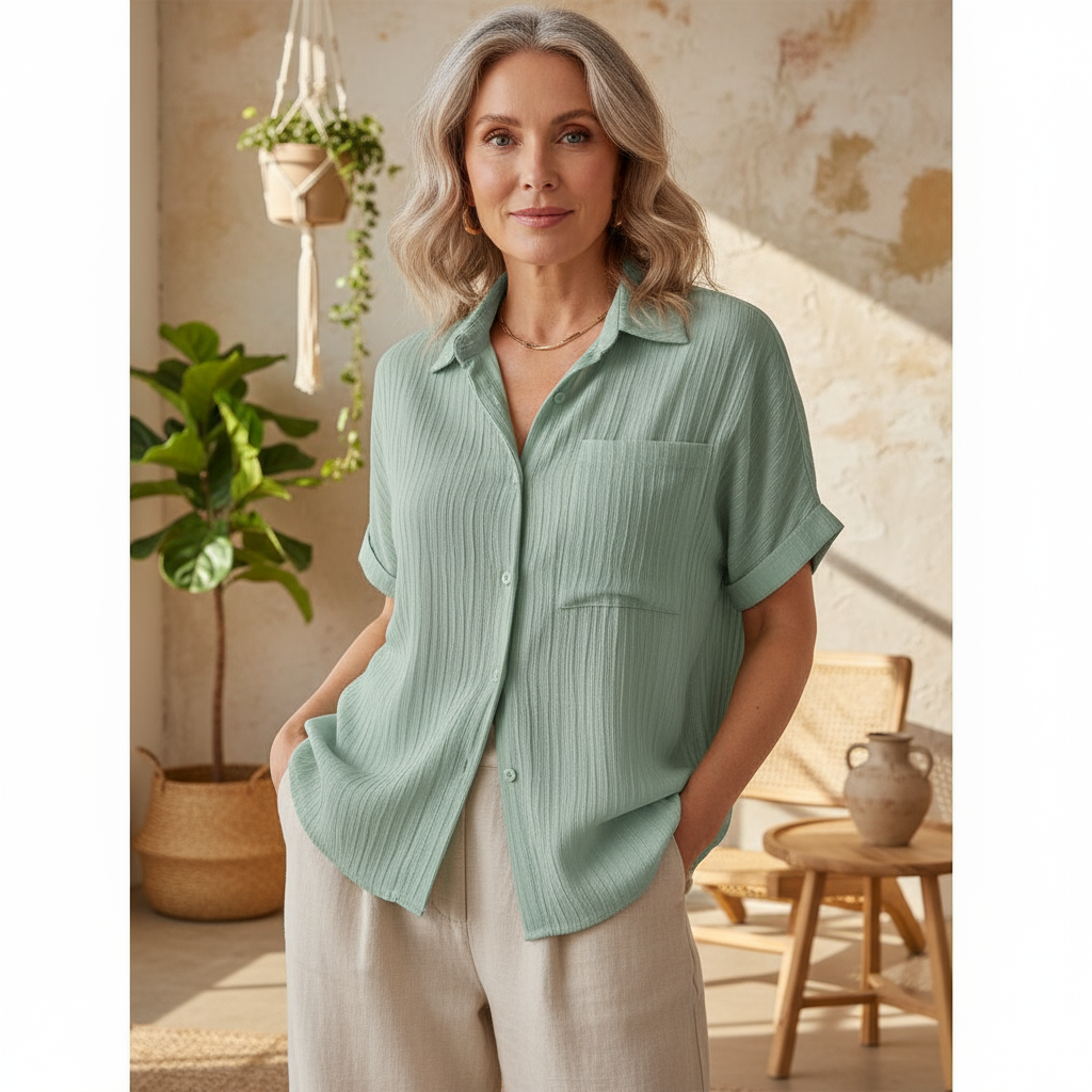 Norelia - Relaxed Textured Top