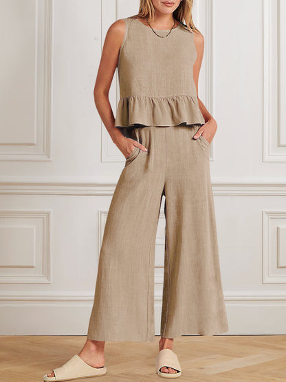 Roxanne - Chic Ruffled Set