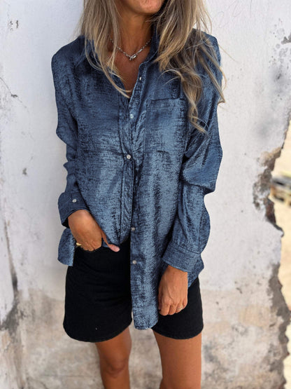 Louella - Chic Shimmer Shirt