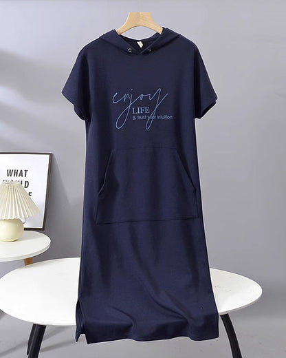 Bridget - Casual Hoodie Dress