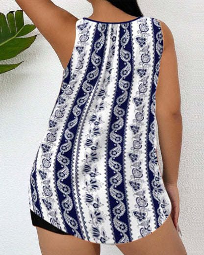 Betty - Breezy Beach Tankini