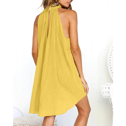 Gyneth - Chic Halter Dress