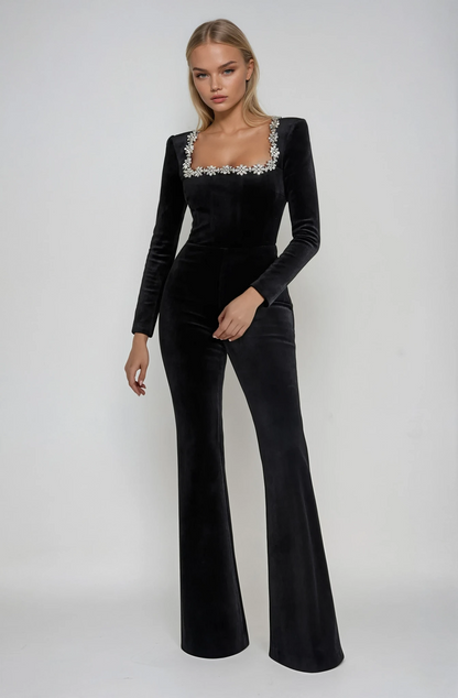 Ravelia - Elegant Embellished Jumpsuit