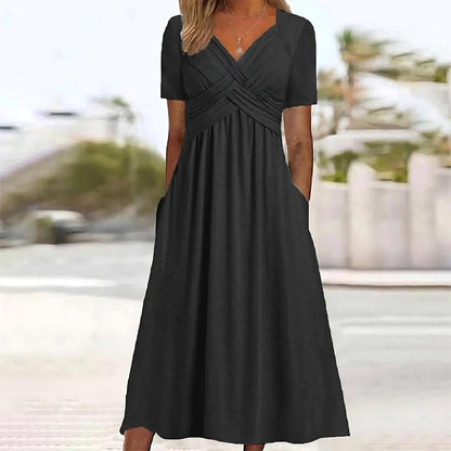 Sacha - Casual Elegance Midi Dress