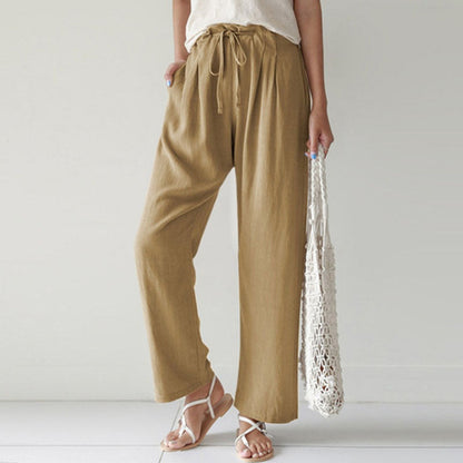 Vara - Relaxed Drawstring Pants