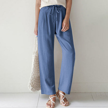 Vara - Relaxed Drawstring Pants