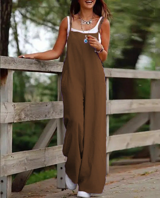 GLINDA - Relaxed Wide-Leg Jumpsuit