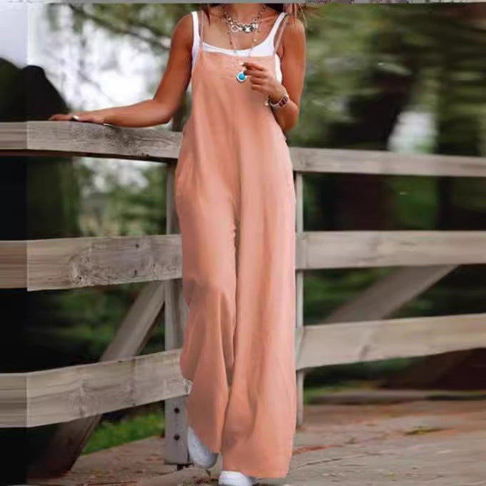 GLINDA - Relaxed Wide-Leg Jumpsuit