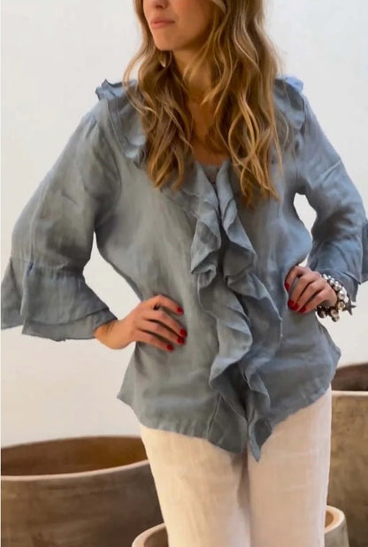 Loralei - Stylish Ruffled Blouse