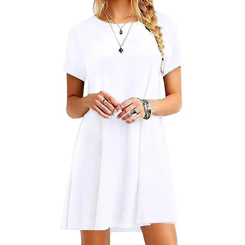Halina - Minimalist Shirt Dress