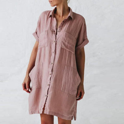 Jomarie - Relaxed Shirt Dress