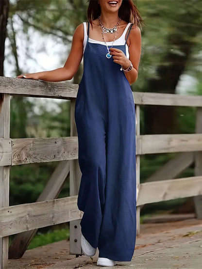 Brynna - Relaxed Wide-Leg Jumpsuit