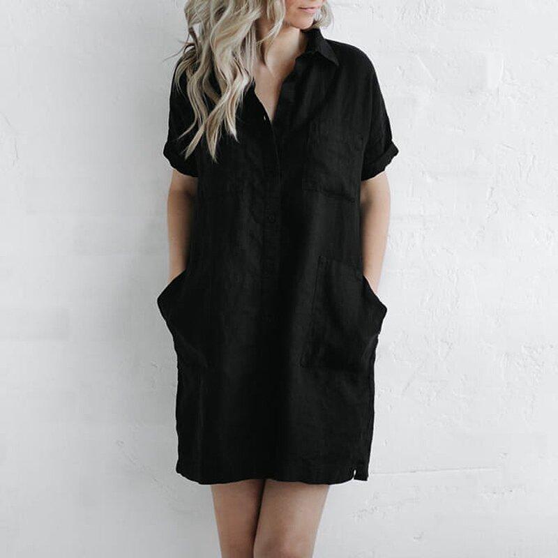 Jomarie - Relaxed Shirt Dress