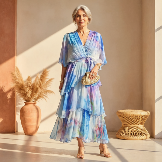 Odette - Elegant Flowy Dress