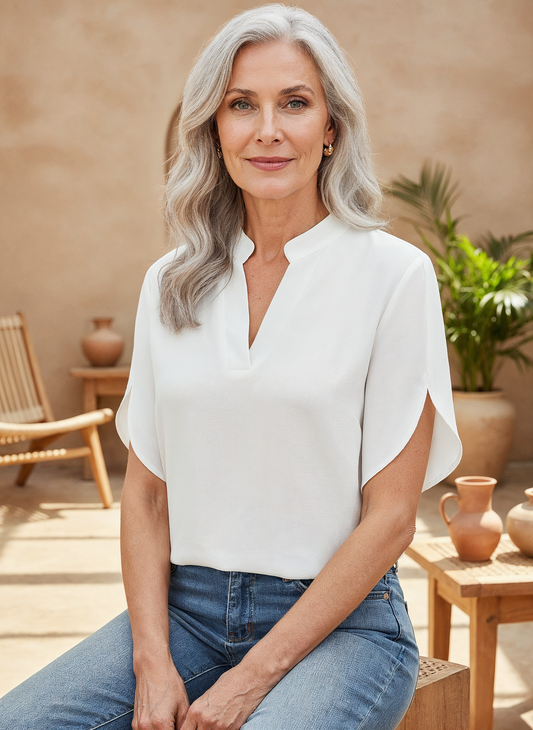 Sorrelia - Luxurious Elegant Blouse