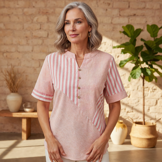 Maveline - Classic Striped Top