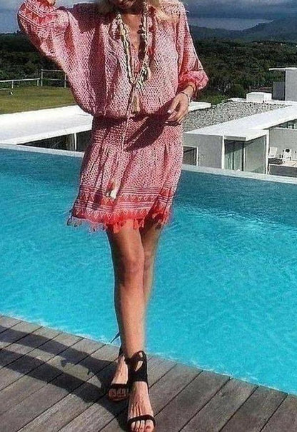 Soleil - Boho Tassel Jumpsuit