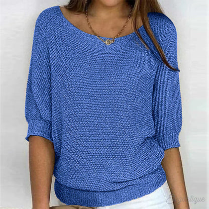 Zaphina - Relaxed Knit Top