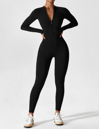 Evalina -  Zipper Jumpsuit