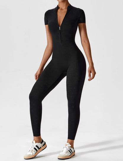 Evalina -  Zipper Jumpsuit